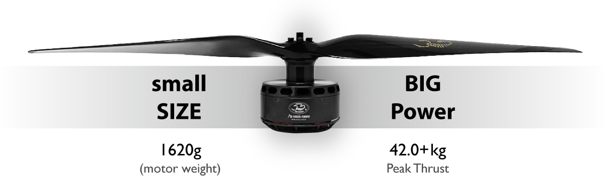 Scorpion A2-10025-150kv features